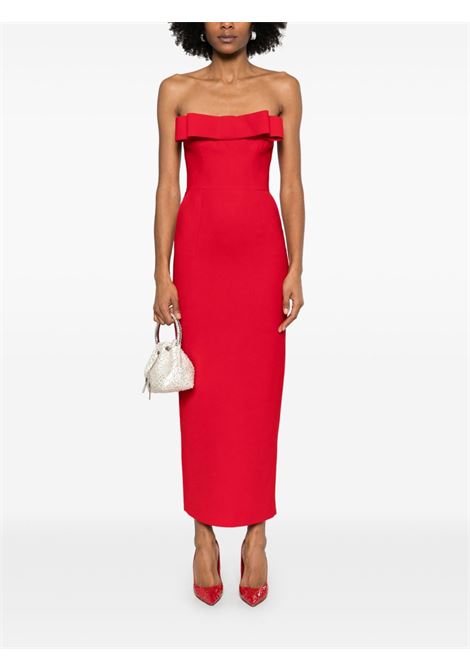 Cardinal red Sisu gown THE NEW ARRIVALS ILKYAZ OZEL - women THE NEW ARRIVALS ILKYAZ OZEL | NA00203030335
